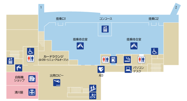 庄内空港 おいしい庄内空港 ラウンジ to plads