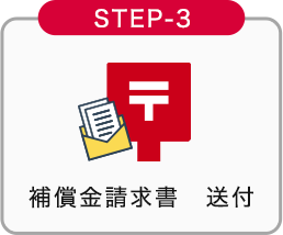 STEP-3 補償金請求書 送付
