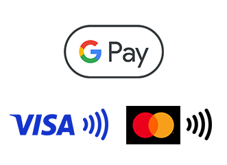 Google Pay VISA Mastercard