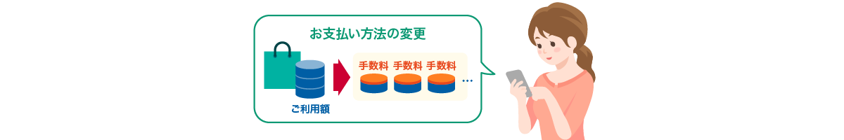 お支払い方法の変更